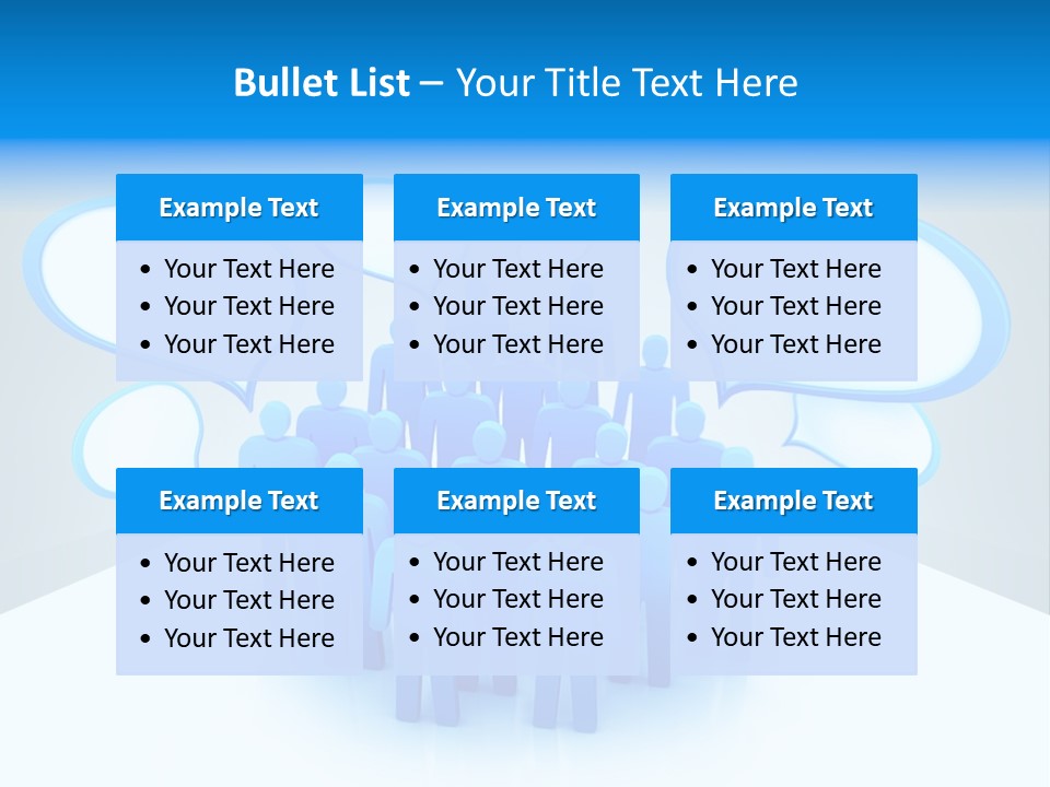 Dispute Group Debate PowerPoint Template