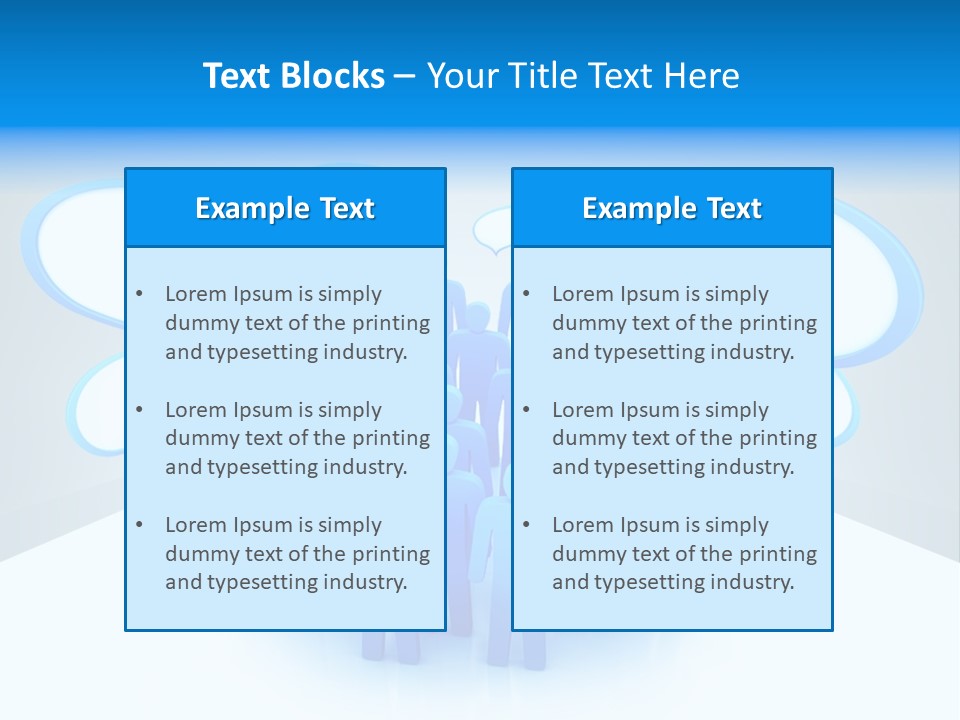 Dispute Group Debate PowerPoint Template