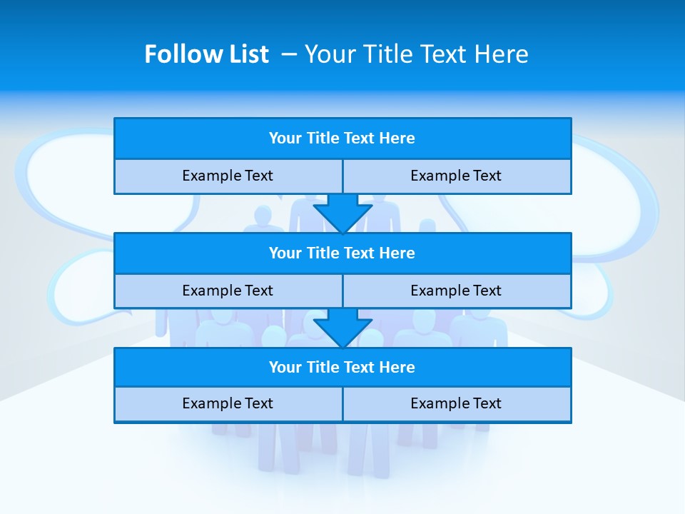 Dispute Group Debate PowerPoint Template