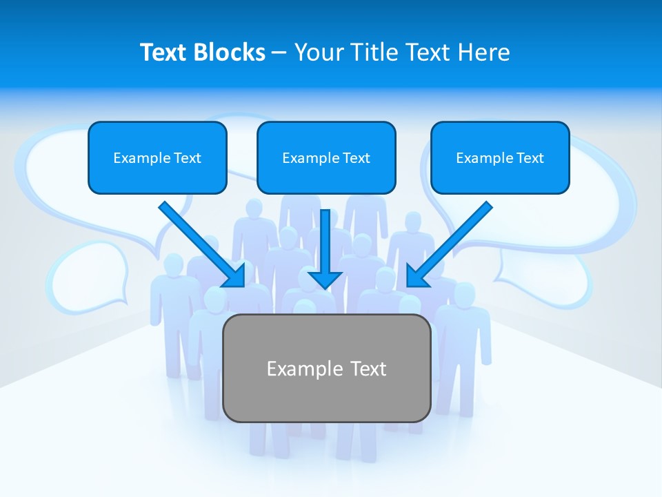 Dispute Group Debate PowerPoint Template