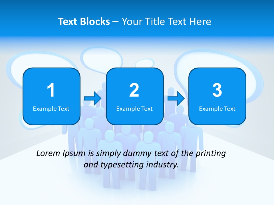Dispute Group Debate PowerPoint Template