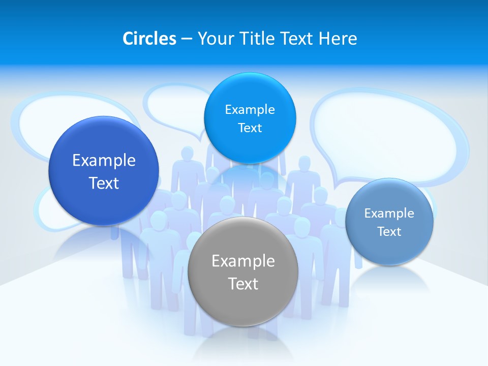 Dispute Group Debate PowerPoint Template