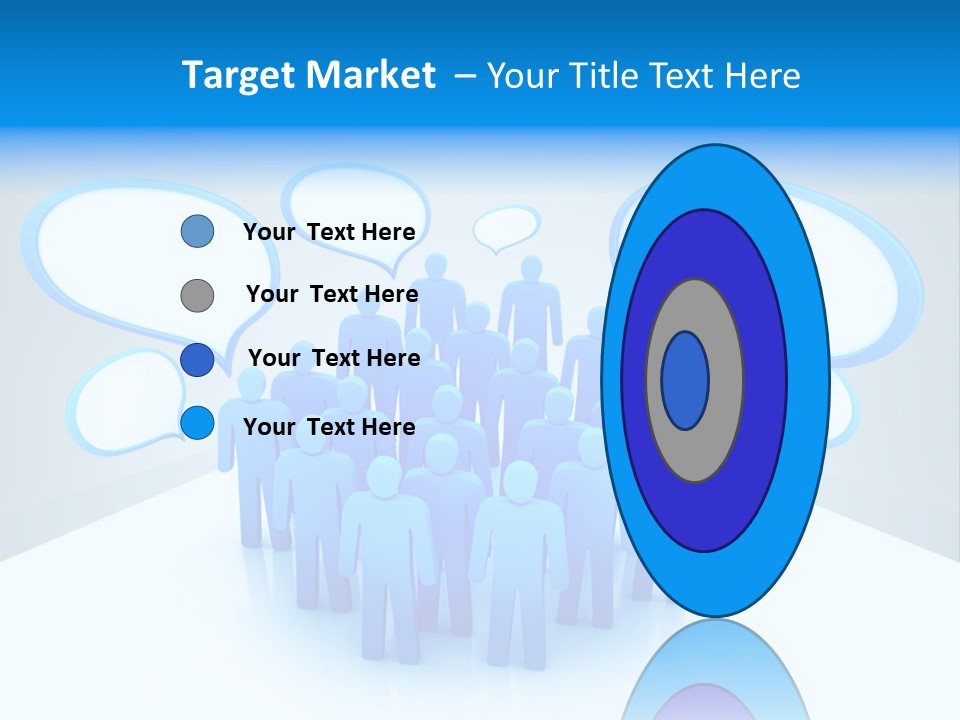 Dispute Group Debate PowerPoint Template