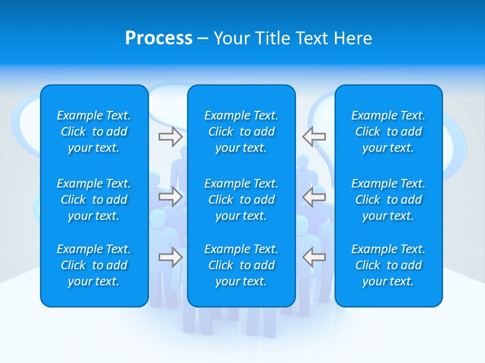 Dispute Group Debate PowerPoint Template