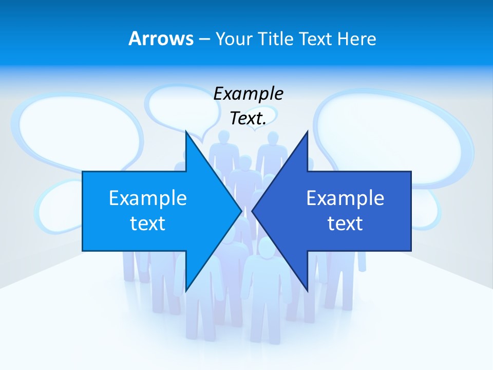 Dispute Group Debate PowerPoint Template