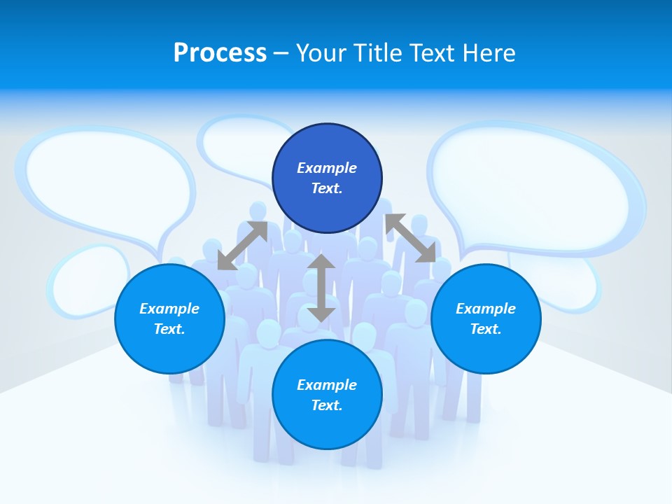 Dispute Group Debate PowerPoint Template