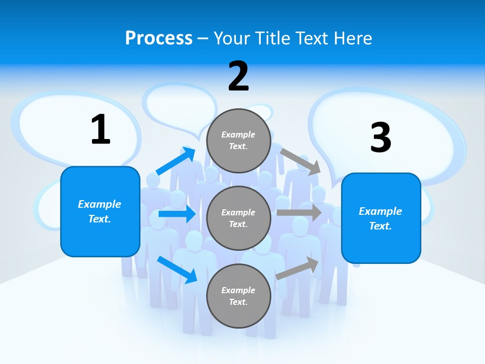 Dispute Group Debate PowerPoint Template