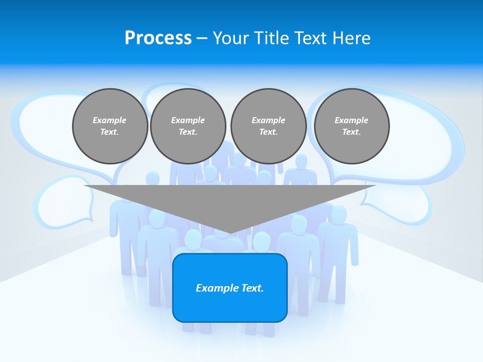 Dispute Group Debate PowerPoint Template