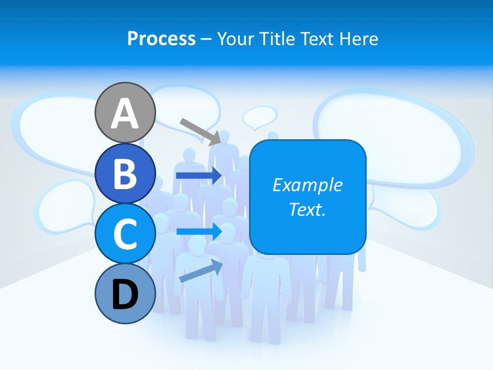 Dispute Group Debate PowerPoint Template