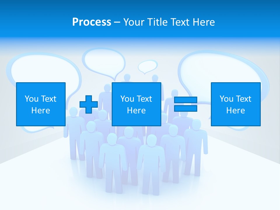Dispute Group Debate PowerPoint Template