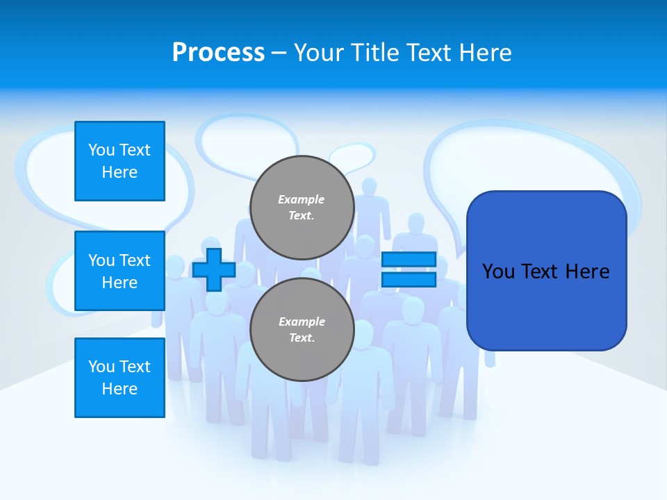 Dispute Group Debate PowerPoint Template