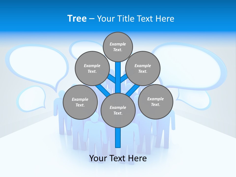 Dispute Group Debate PowerPoint Template