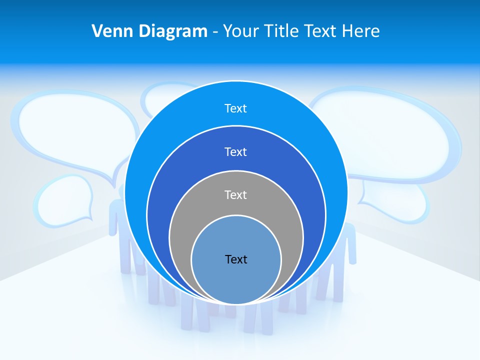 Dispute Group Debate PowerPoint Template