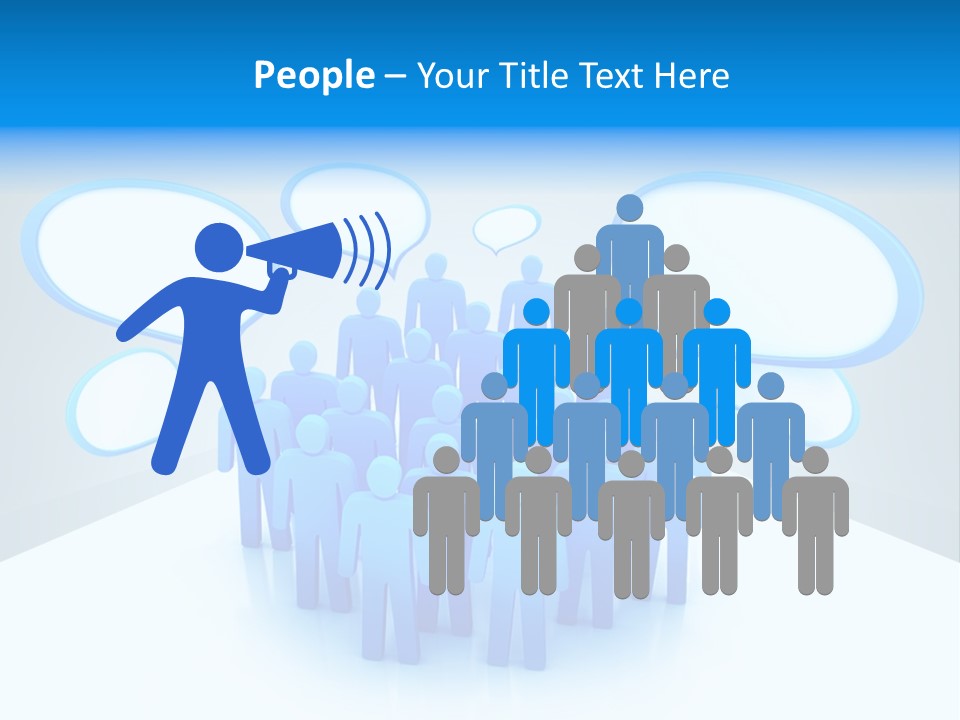 Dispute Group Debate PowerPoint Template