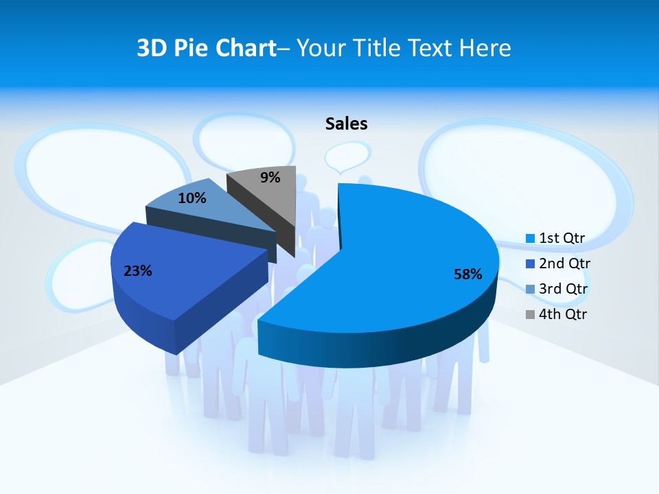 Dispute Group Debate PowerPoint Template