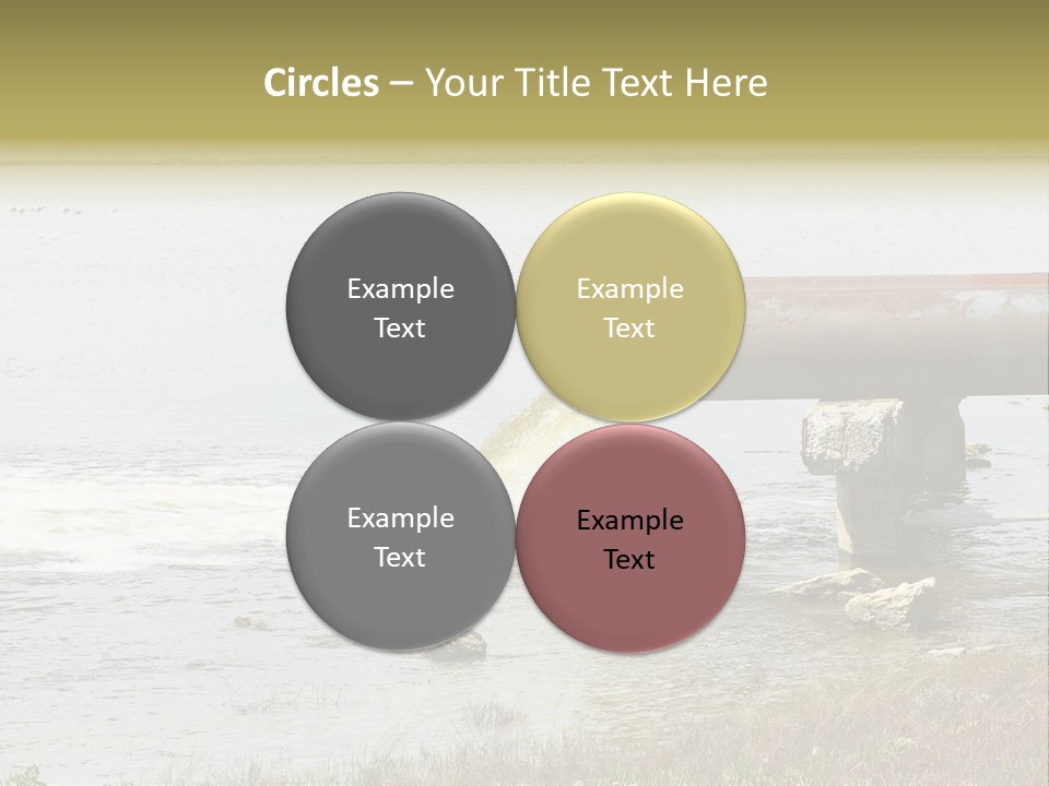 Sewer River Stream PowerPoint Template