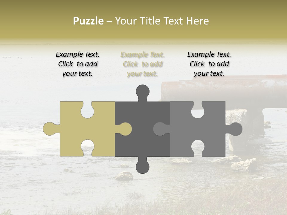 Sewer River Stream PowerPoint Template