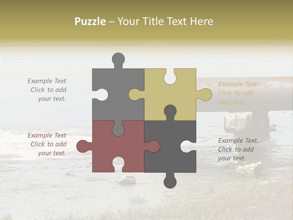 Sewer River Stream PowerPoint Template