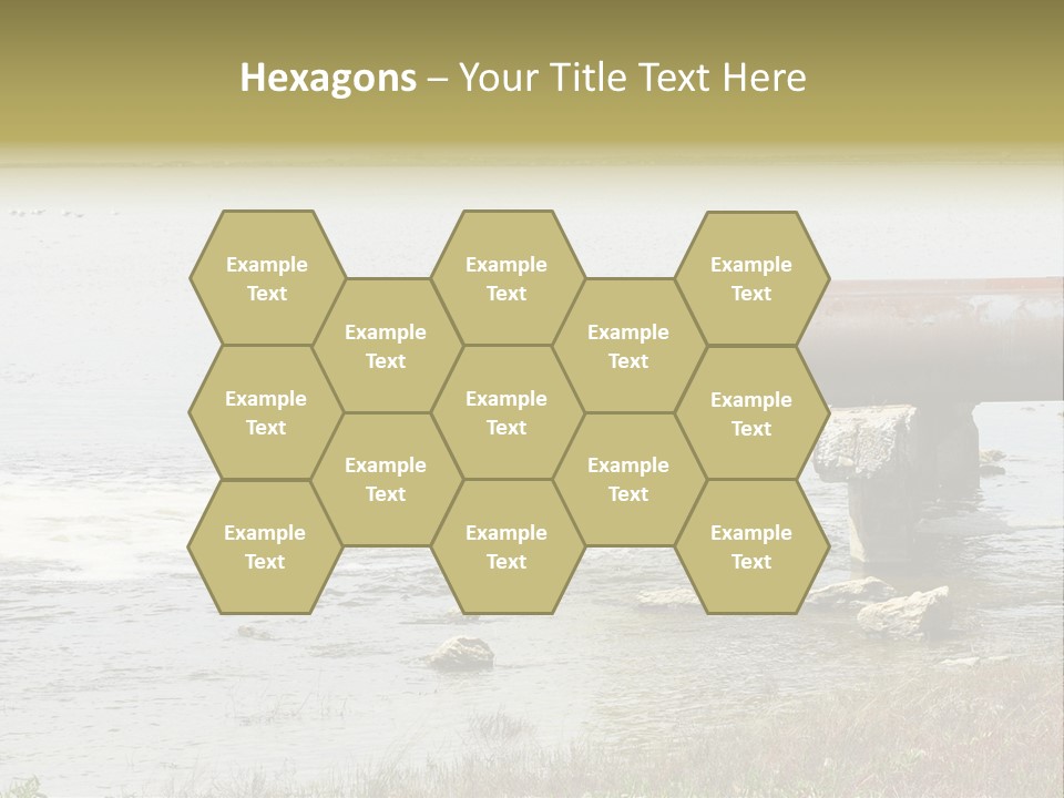 Sewer River Stream PowerPoint Template