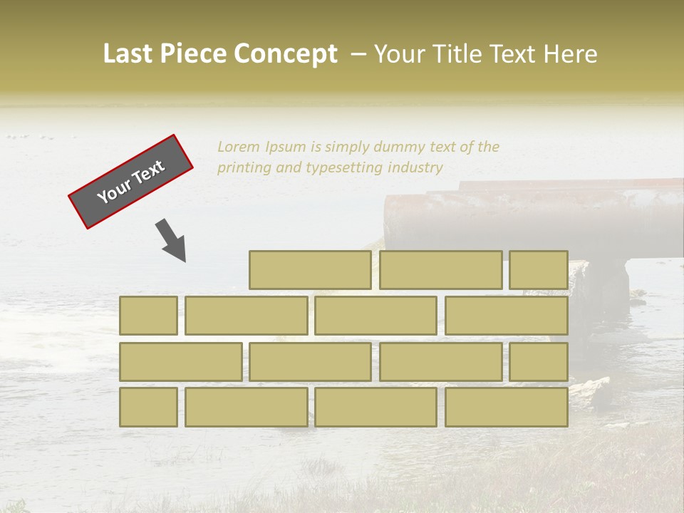 Sewer River Stream PowerPoint Template