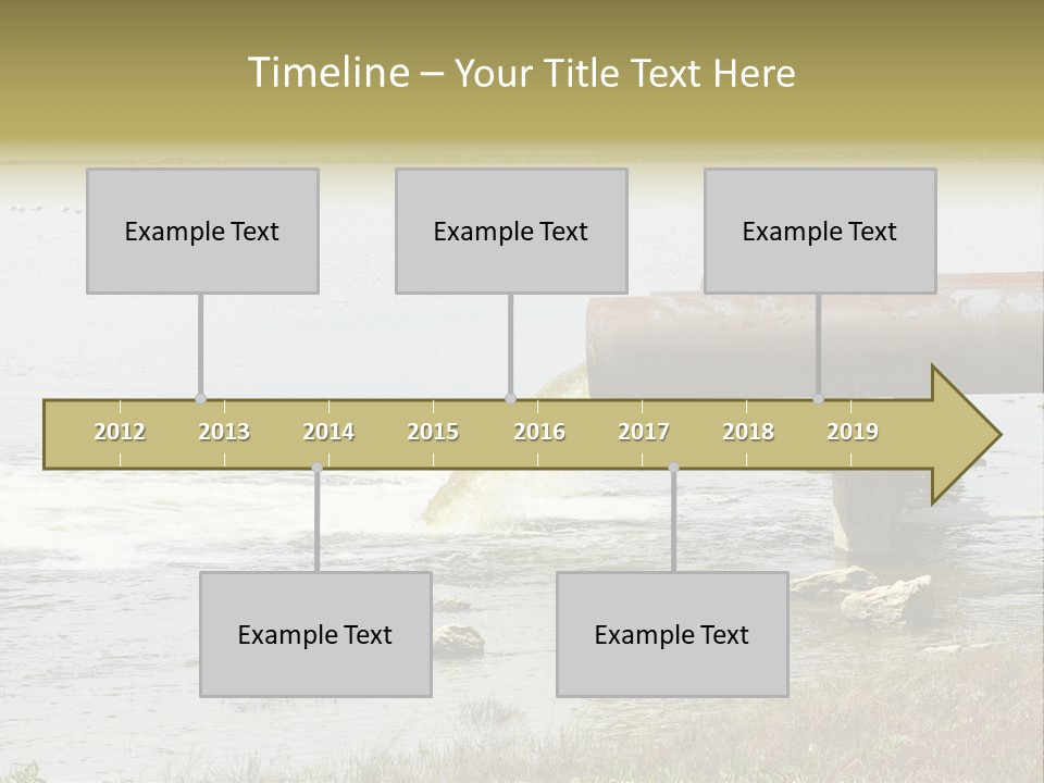 Sewer River Stream PowerPoint Template