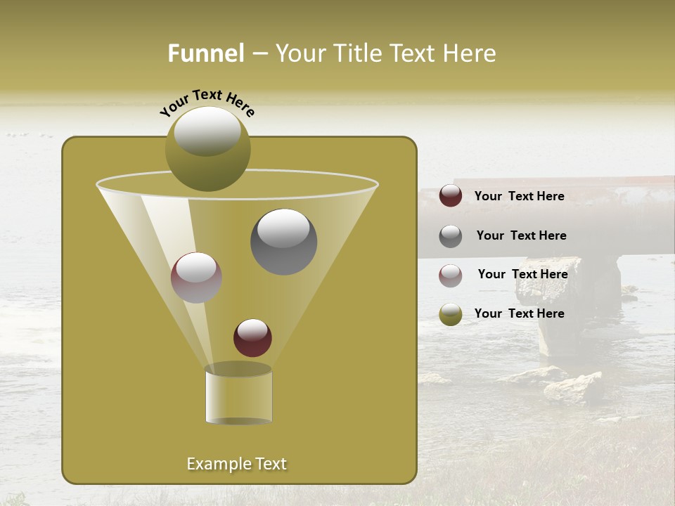 Sewer River Stream PowerPoint Template