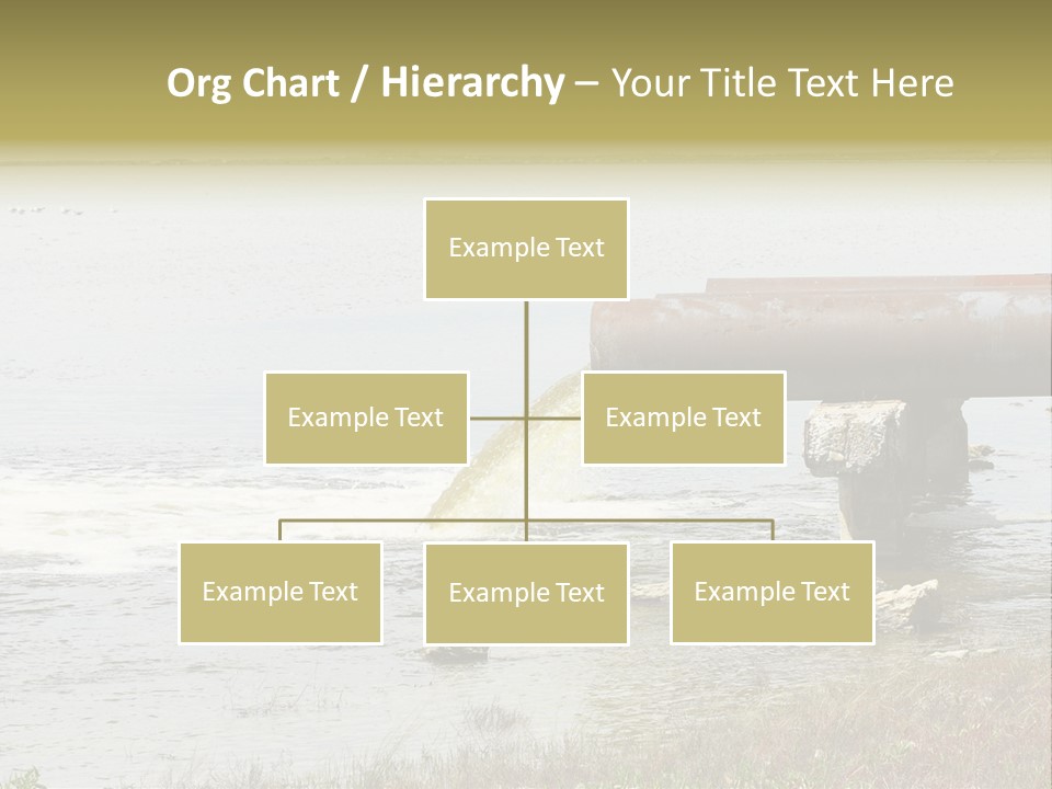 Sewer River Stream PowerPoint Template