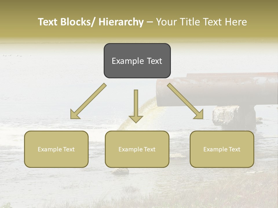 Sewer River Stream PowerPoint Template