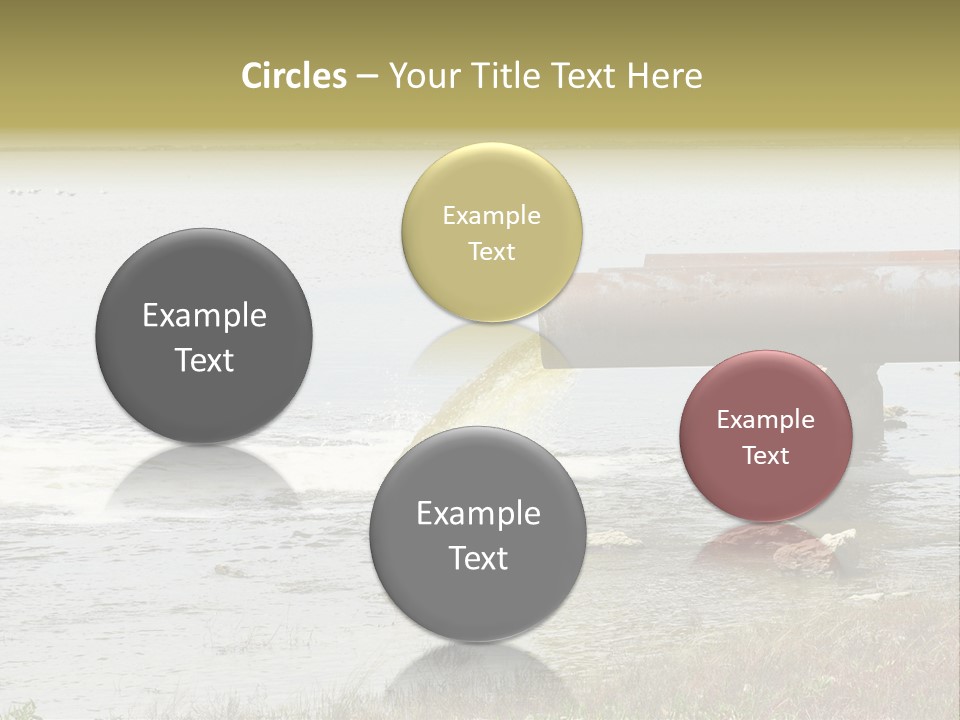 Sewer River Stream PowerPoint Template