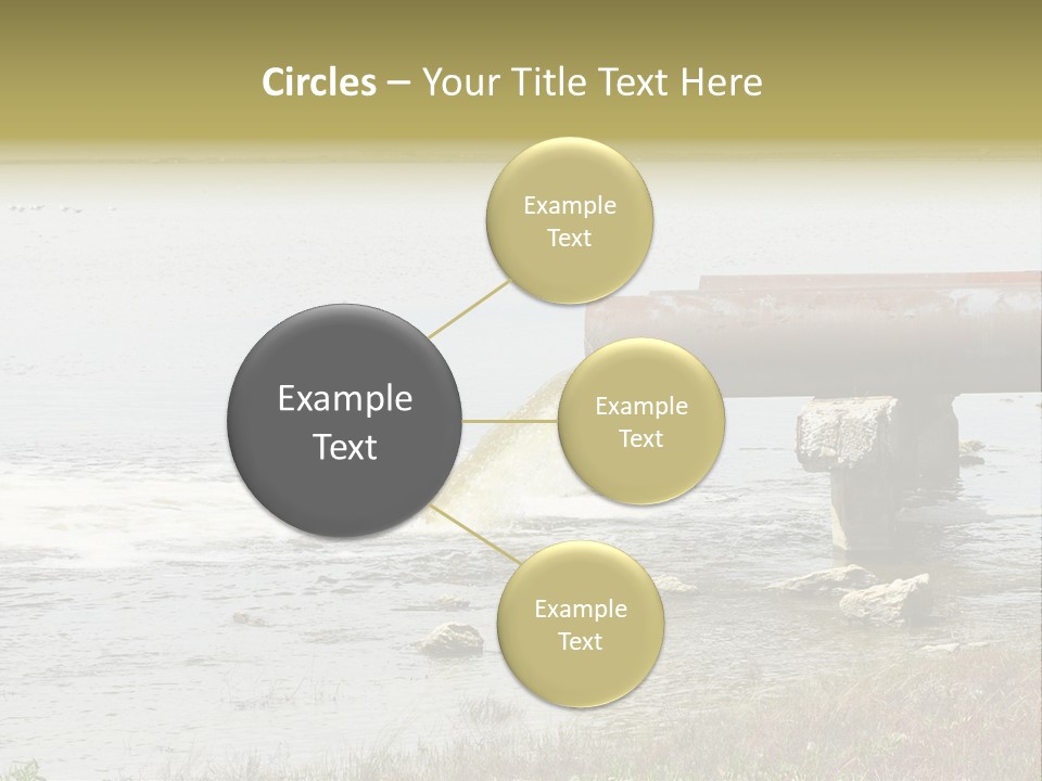 Sewer River Stream PowerPoint Template