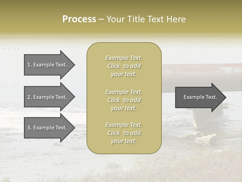 Sewer River Stream PowerPoint Template
