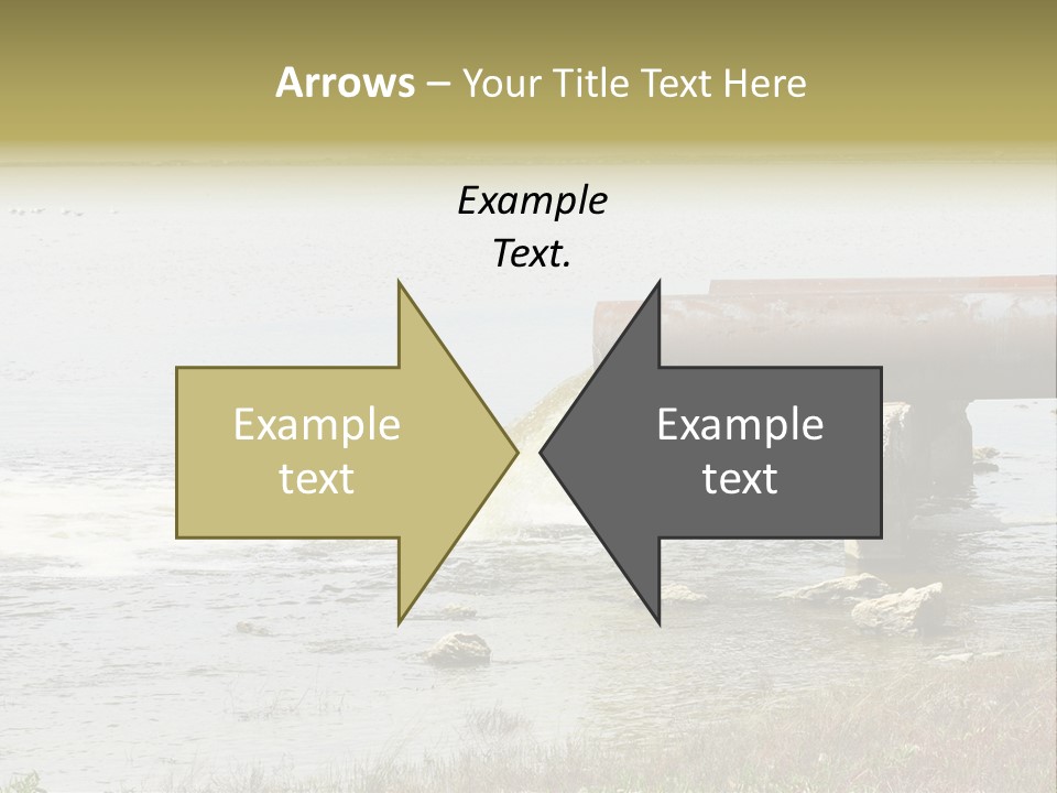 Sewer River Stream PowerPoint Template