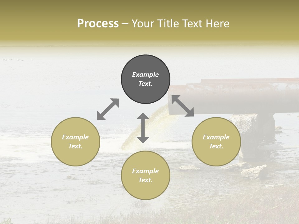 Sewer River Stream PowerPoint Template