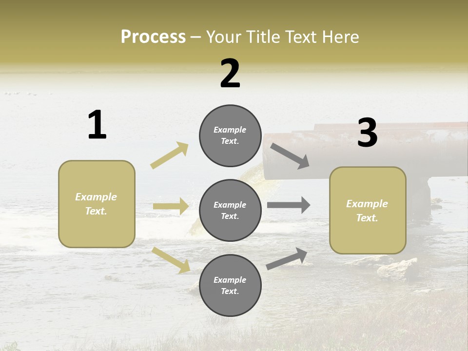 Sewer River Stream PowerPoint Template