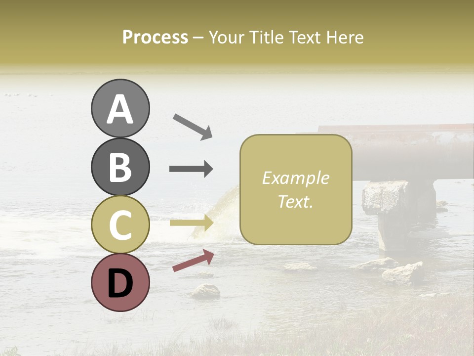 Sewer River Stream PowerPoint Template