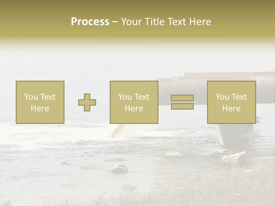 Sewer River Stream PowerPoint Template