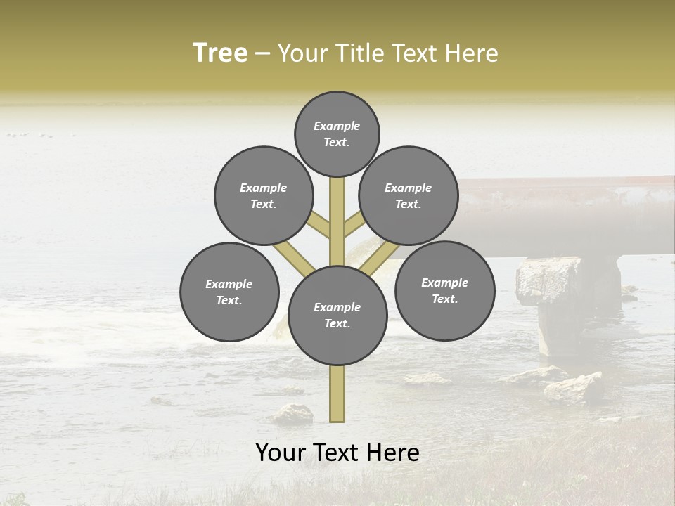 Sewer River Stream PowerPoint Template