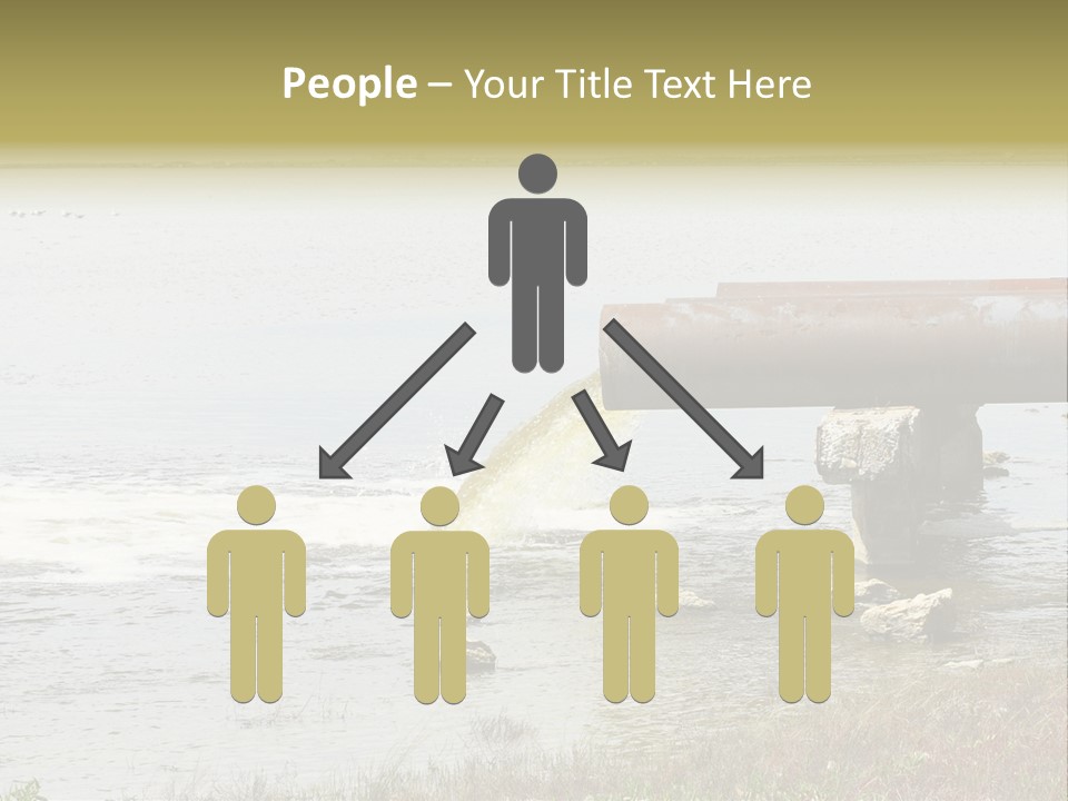 Sewer River Stream PowerPoint Template