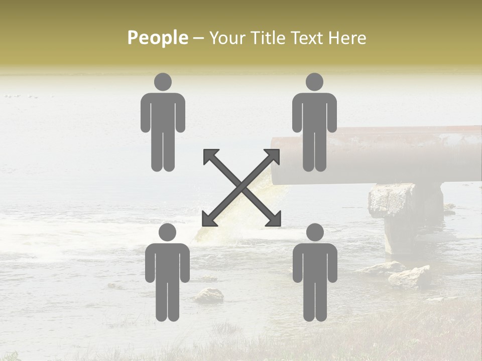 Sewer River Stream PowerPoint Template