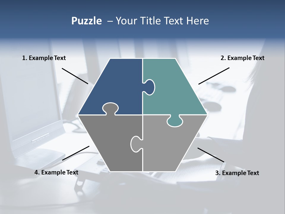 Computer Training Education PowerPoint Template