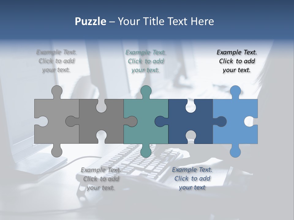 Computer Training Education PowerPoint Template