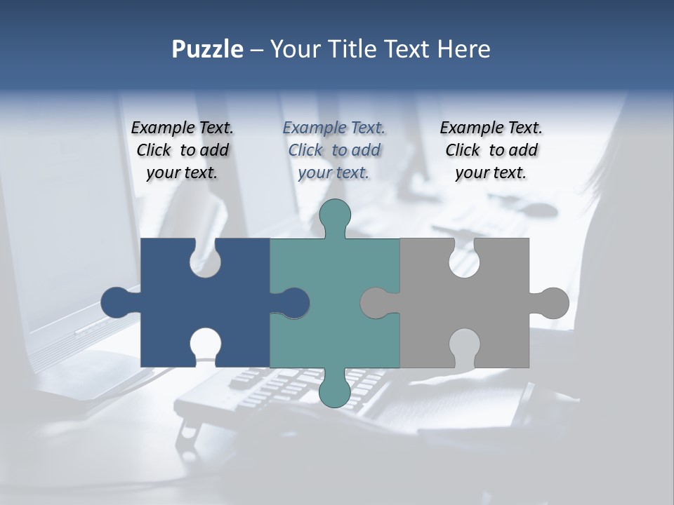 Computer Training Education PowerPoint Template