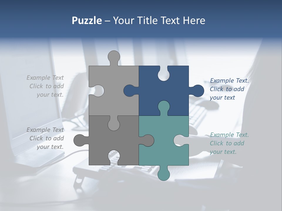 Computer Training Education PowerPoint Template