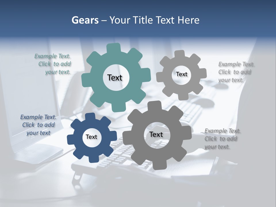 Computer Training Education PowerPoint Template