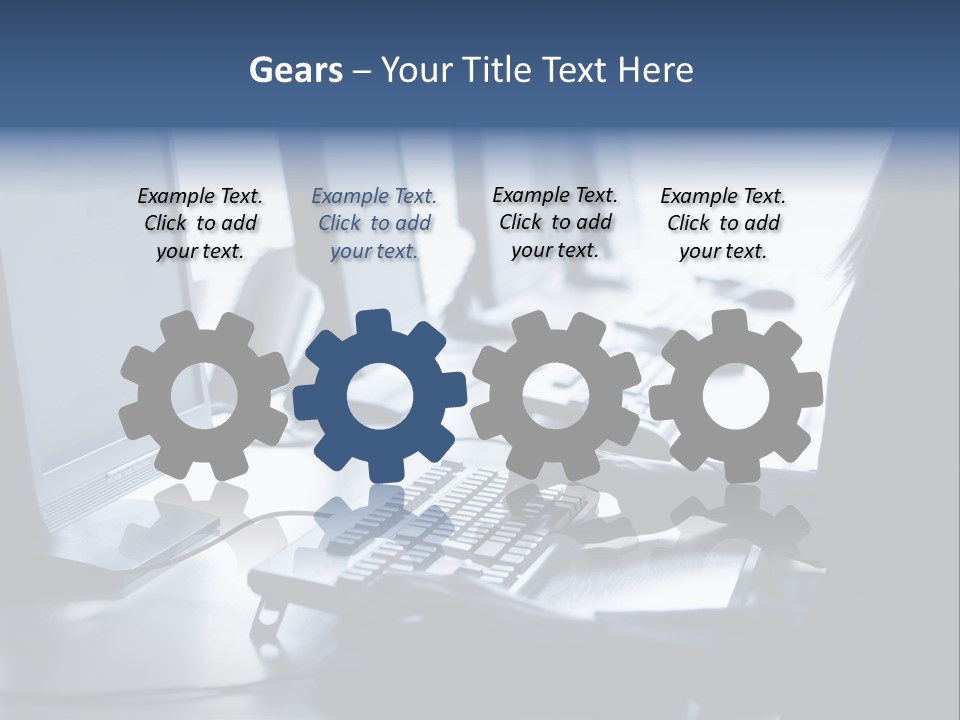 Computer Training Education PowerPoint Template