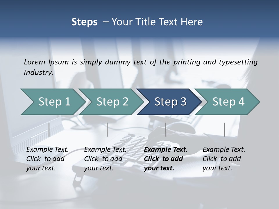 Computer Training Education PowerPoint Template