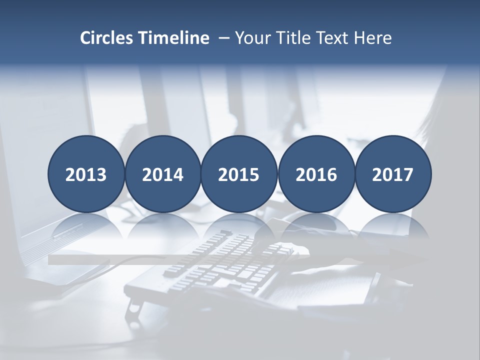 Computer Training Education PowerPoint Template