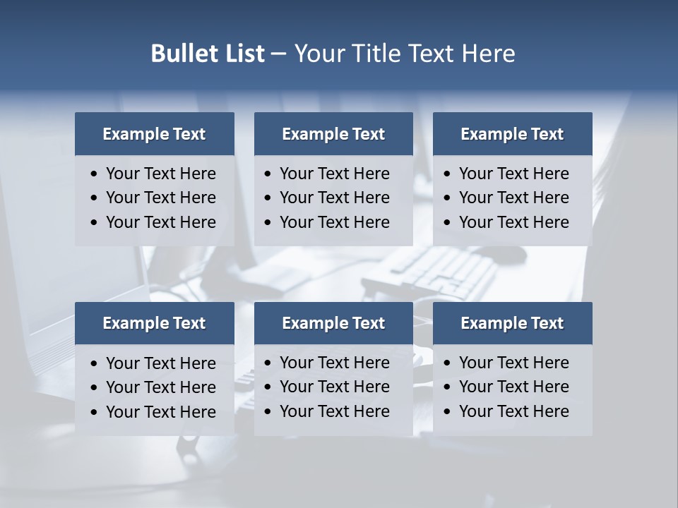 Computer Training Education PowerPoint Template