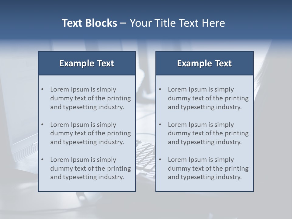 Computer Training Education PowerPoint Template