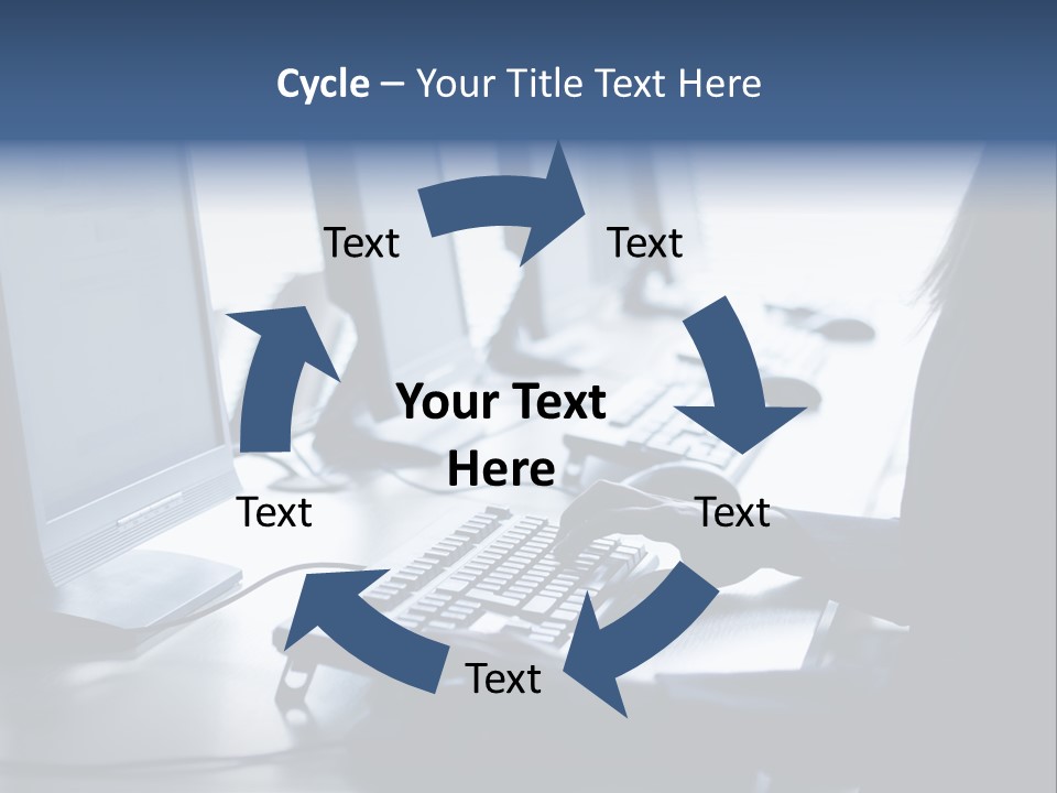 Computer Training Education PowerPoint Template